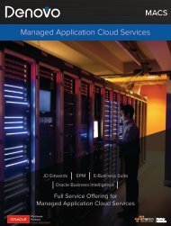 Denovo - Managed Application Cloud Services