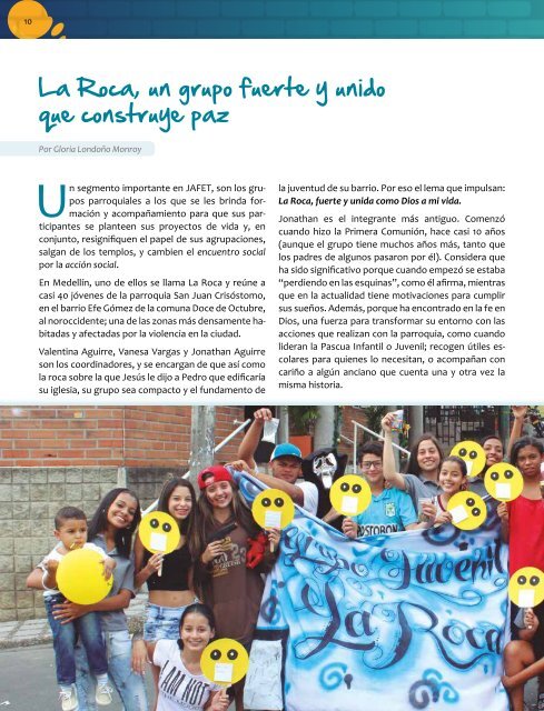 Revista Paz a lo Bien N°1- JAFET Colombia