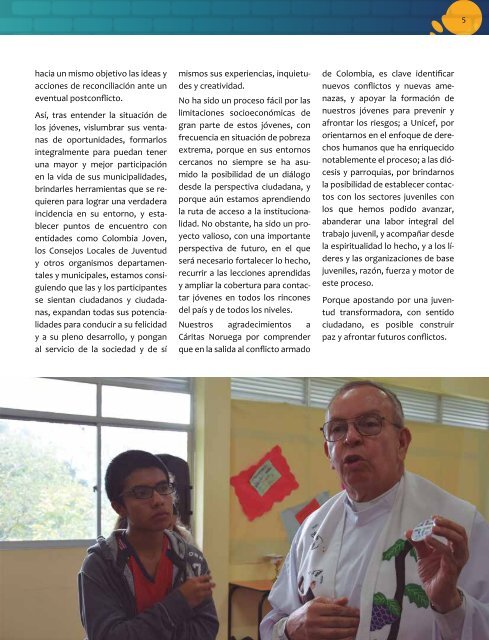 Revista Paz a lo Bien N°1- JAFET Colombia