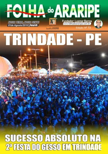 FOLHA DO ARARIPE agosto online