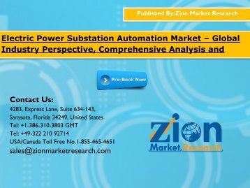 Electric Power Substation Automation Market