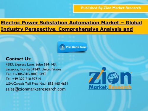 Electric Power Substation Automation Market