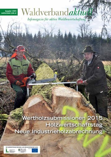 Waldverband aktuell - Ausgabe 2015-01