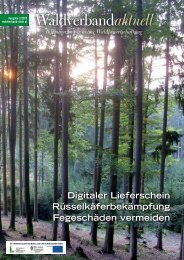 Waldverband aktuell - Ausgabe 2015-02
