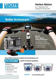 Lucite Actioncam Herbst 2016