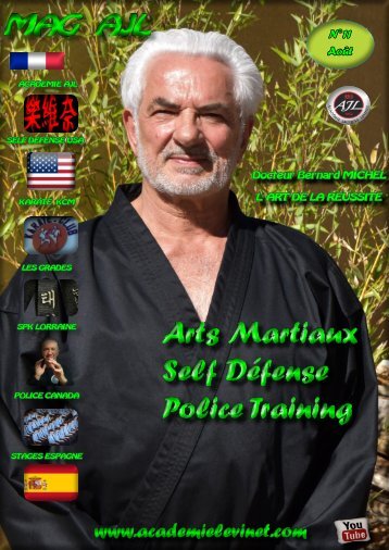 MAGAZINE SELF DEFENSE LEVINET - AOUT 2016