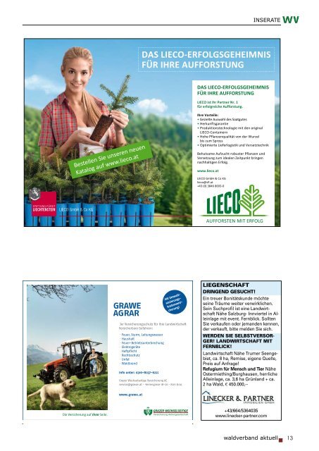 Waldverband aktuell - Ausgabe 2011-01