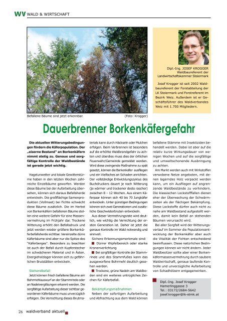 Waldverband aktuell - Ausgabe 2011-01