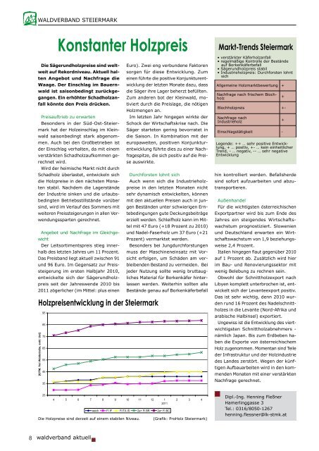 Waldverband aktuell - Ausgabe 2011-01