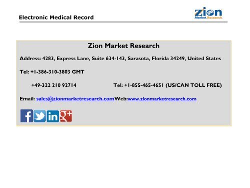 Electronic Medical Record