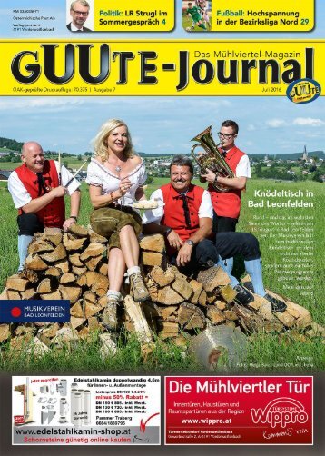 Guutejournal Juli 2016