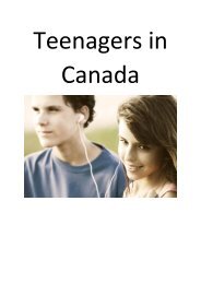 Teenagers in Canada (18 Dateien zusammengefügt)