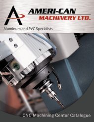 CNC Machining Center Catalogue