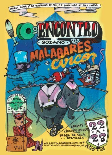 10º Encontro Goiano de Malabares e Circo 2016