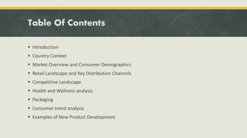 Consumer and Market Insights  Dairy and Soy Food in Indonesia