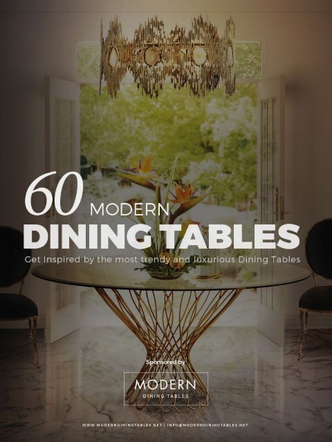 Modern Dining Tables