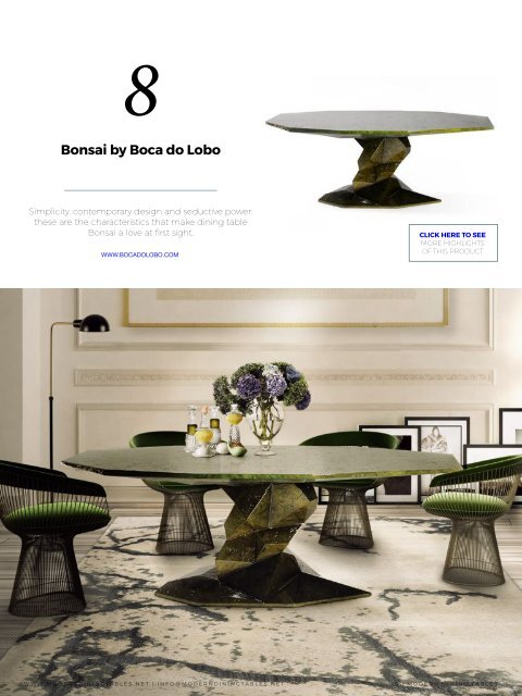 Modern Dining Tables