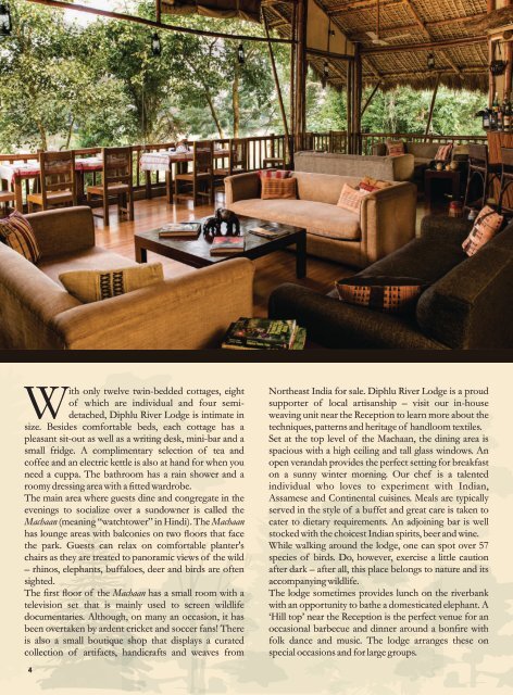 Diphlu River Lodge Brochure