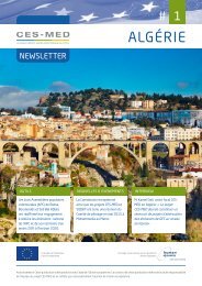 CES-MED in Algeria - Newsletter #1