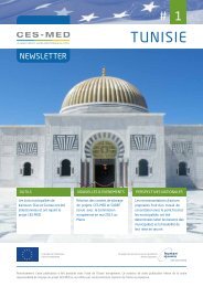 CES-MED in Tunisia - Newsletter #1