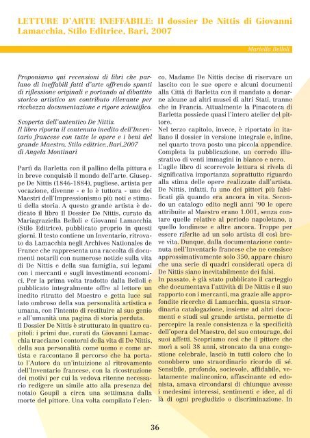 ARCHEOMODERNITAS Rivista semestrale di Ineffabili fatti d'Arte  nr.1  a cura dell'Associazione Ex Studenti dell'Accademia di Belle Arti di Bari