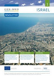 CES-MED in Israel - Newsletter #1