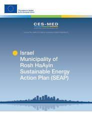 Israel Municipality of  Rosh HaAyin Sustainable Energy Action Plan (SEAP)