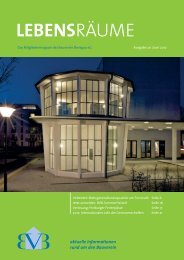 Download Lebensräume Sommer 2012 - Bauverein Breisgau eG