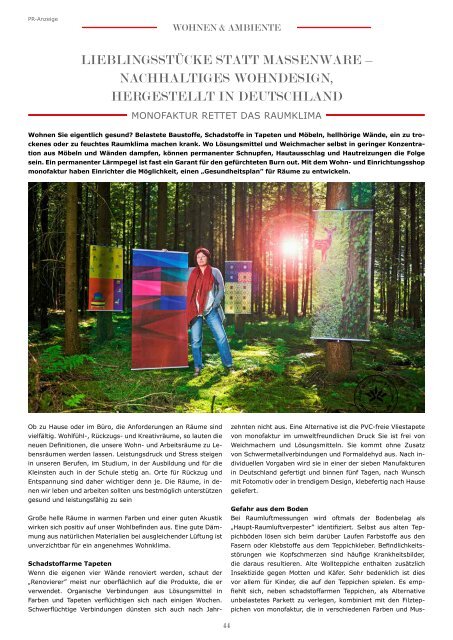 Baden Journal August - Oktober 2016