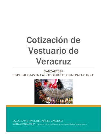 Cotización-Vestuario-Veracruz