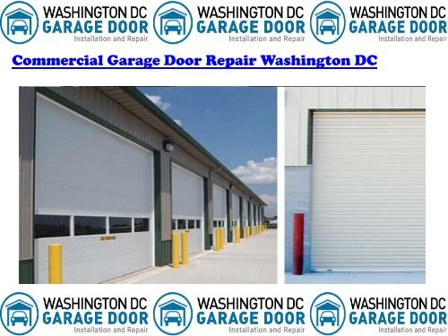 Commercial Garage Door Repair Washington DC