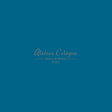 Atelier Cologne Creator of the Cologne Absolue