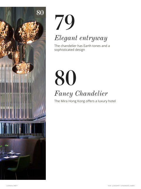 Luxury Chandeliers