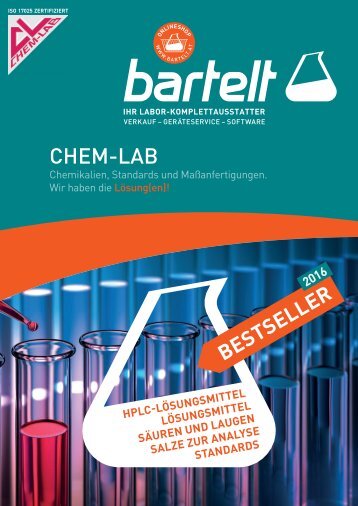 Chemikalien – die Bestseller gesammelt in einer Aktion