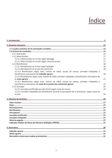 Subsidio agrario Renta agraria