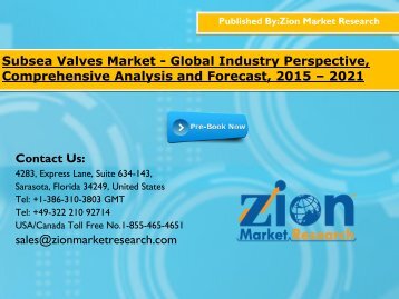 Subsea Valves Market