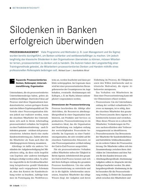 die bank 08-2016