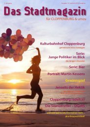 Stadtmagazin Cloppenburg Ausgabe 14