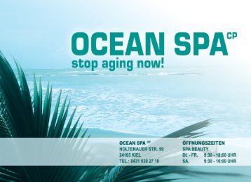 Broschüre Ocean Spa 2016
