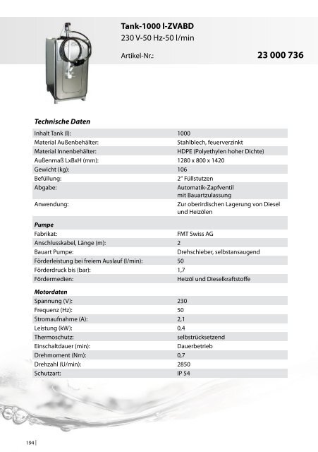 Pressol Tanks