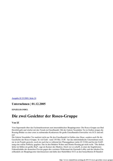 2005-12-01_IZ - Die zwei Gesichter der Rosco-Gruppe