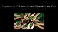 Environmental Education for Kids