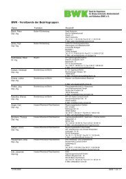 Bezirksgruppenvorsitzende (PDF) - BWK Bundesverband der ...