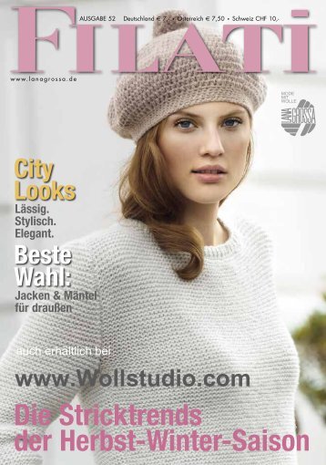 Filati Magazin 52 Lana Grossa - Wollstudio.com