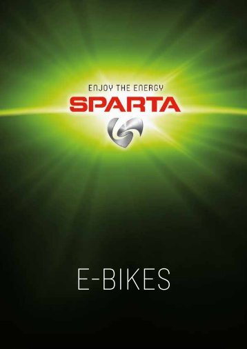 Brochure Sparta E-Bikes 2016