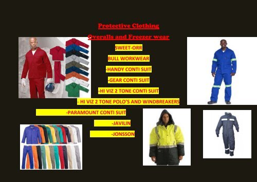 GLOBAL INDUSTRIAL WORKWEAR