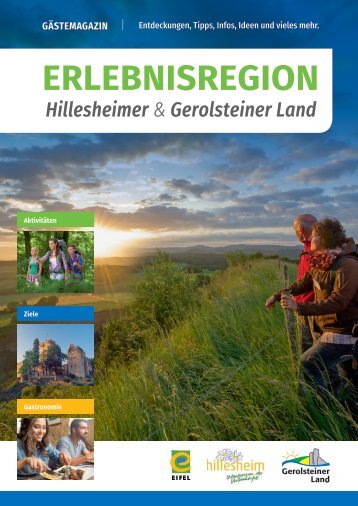 Hillesheimer-Gerolsteiner-Land – Gästemagazin 2016