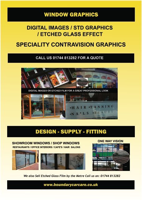 Page 20 Window Graphics