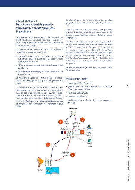 RAPPORT ANNUEL D’ACTIVITÉ TRACFIN 2015