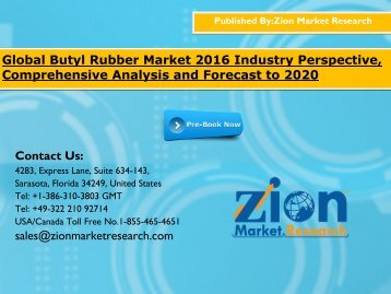 Butyl Rubber Market